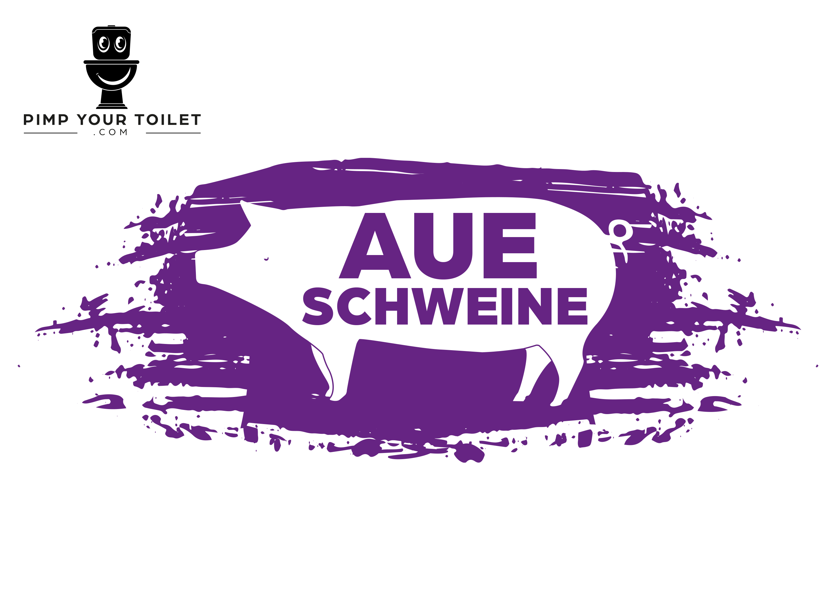 Aue Schweine Keramikschoner