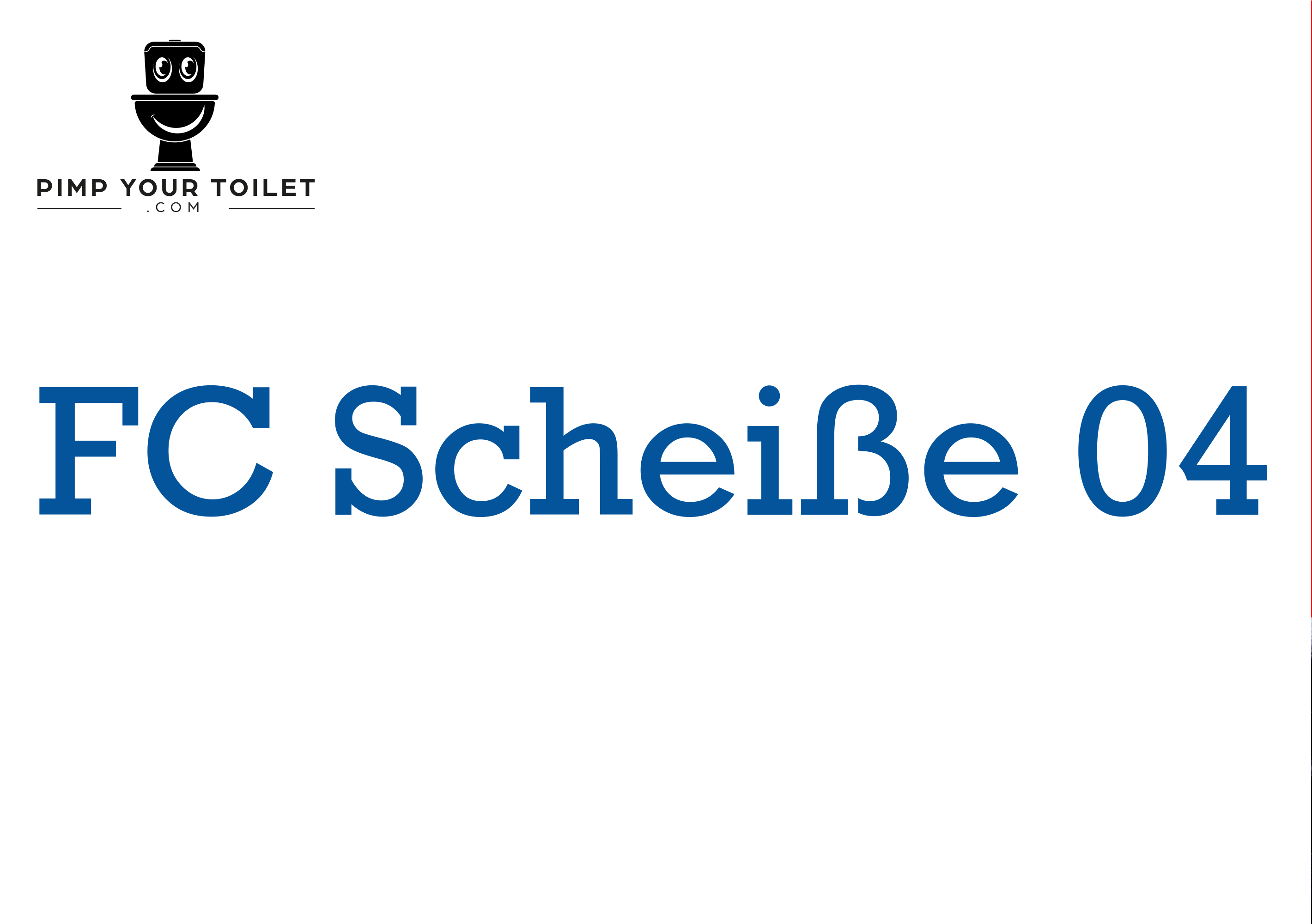 FC Scheiße 04 Keramikschoner