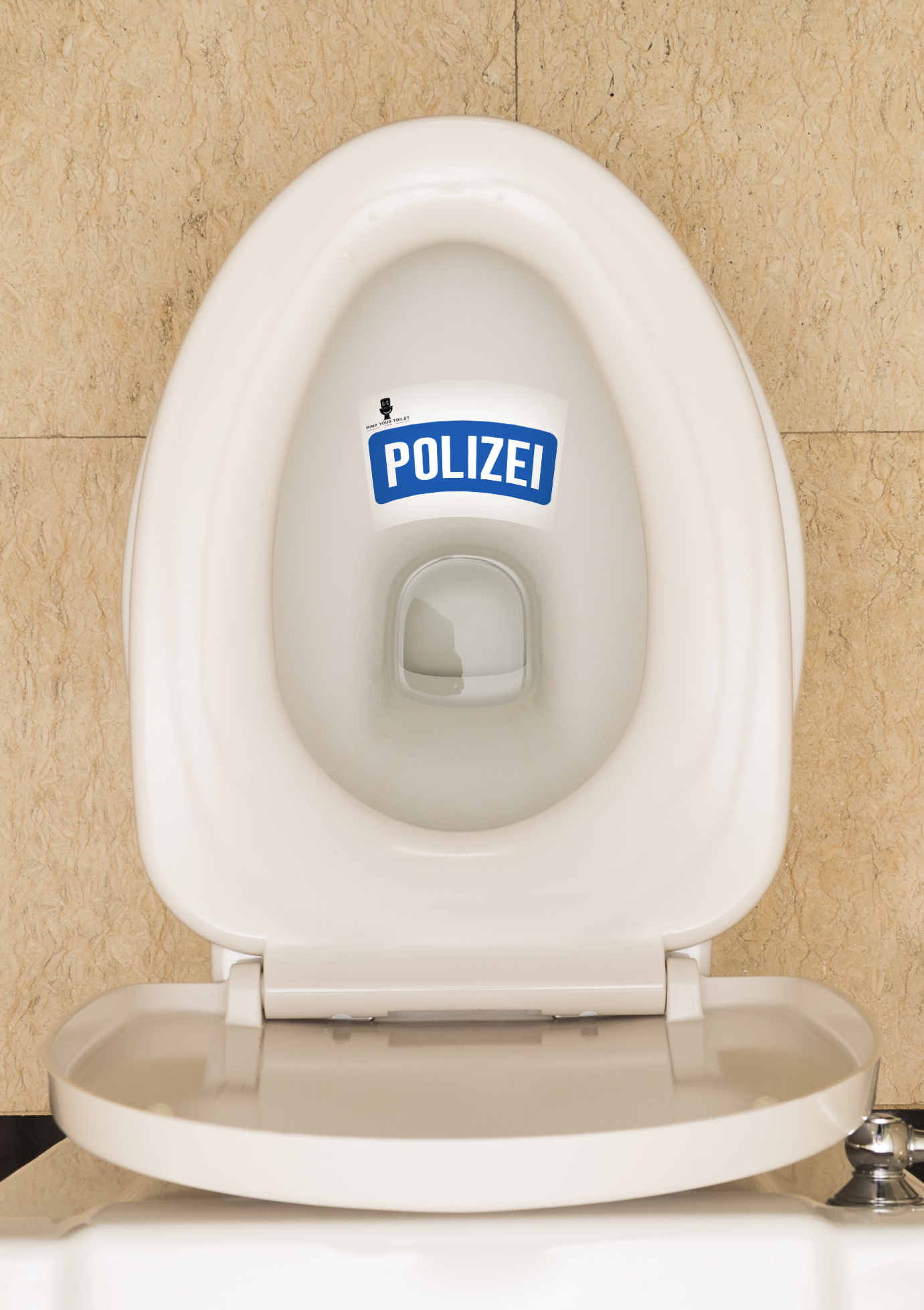 Polizei Keramikschoner