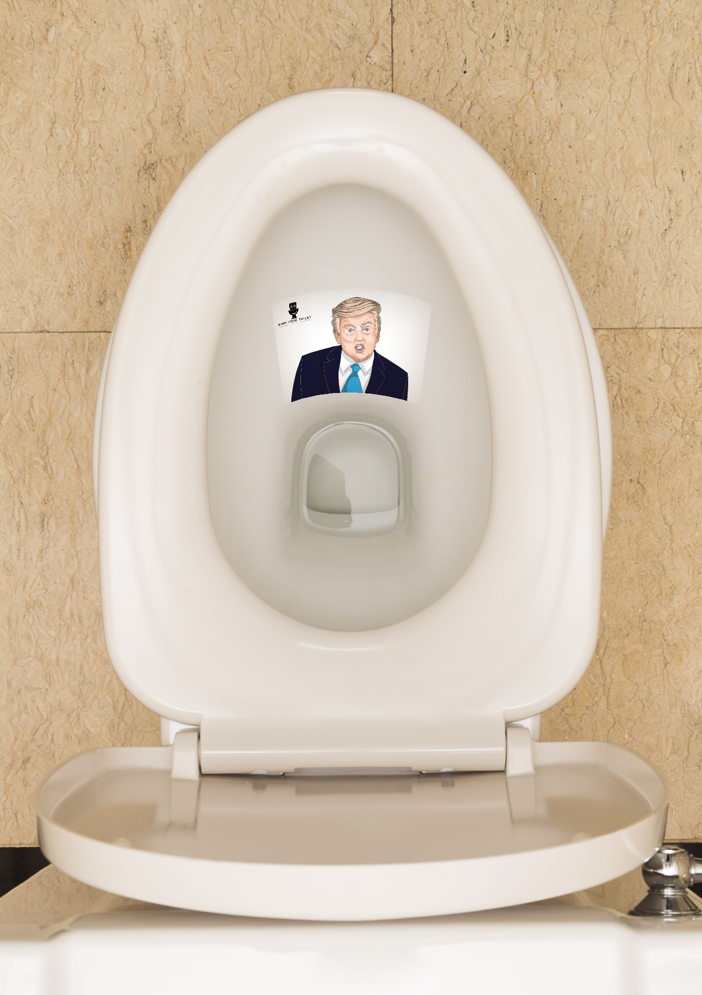 Trump aufgeregt Keramikschoner