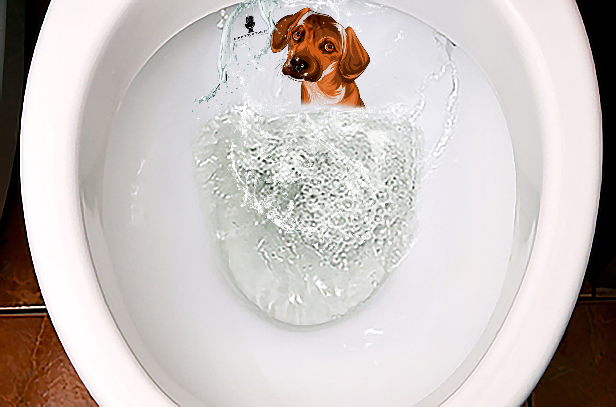 Hund Keramikschoner